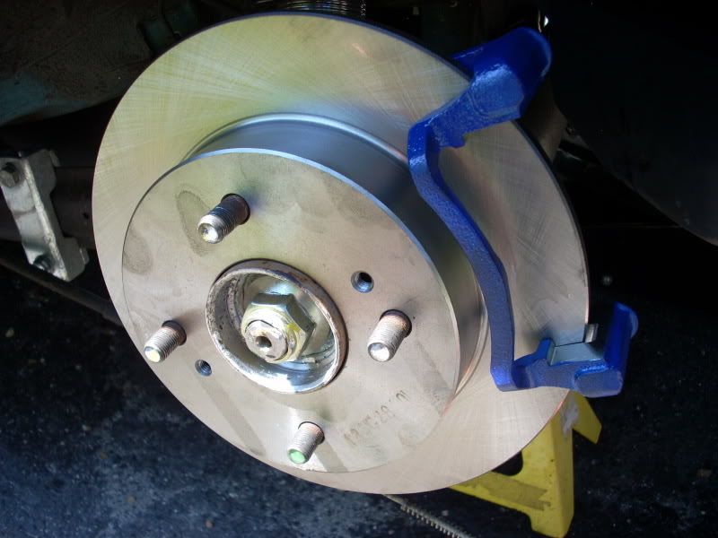 Nissan sentra rear disc brake conversion